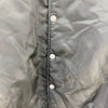 Las Vegas Raiders Varsity Black Bomber Snapped Jacket Size 2XL