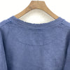 Nike Small Logo Check Swoosh Blue Sweatshirt Size XXL 90s Crewneck
