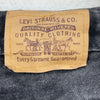 Levi Strauss Orange Tab Black Medium Wash Jeans Size 36 Straight Leg
