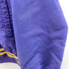 Utah Jazz NBA Basketball Purple Satin Bomber Jacket Size M