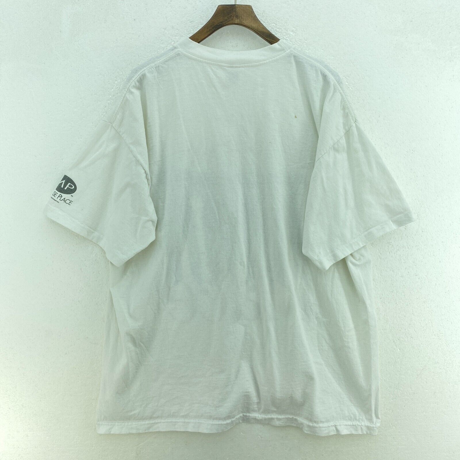 Vintage Melrose Place Tv Show Graphic Print White T-shirt Size XL