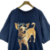 Vintage Taco Bell 1998 Dog Navy Blue T-shirt Size 3XL Single Stitch