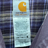 Carhartt Button Up Purple Workwear Jacket Size L Women's