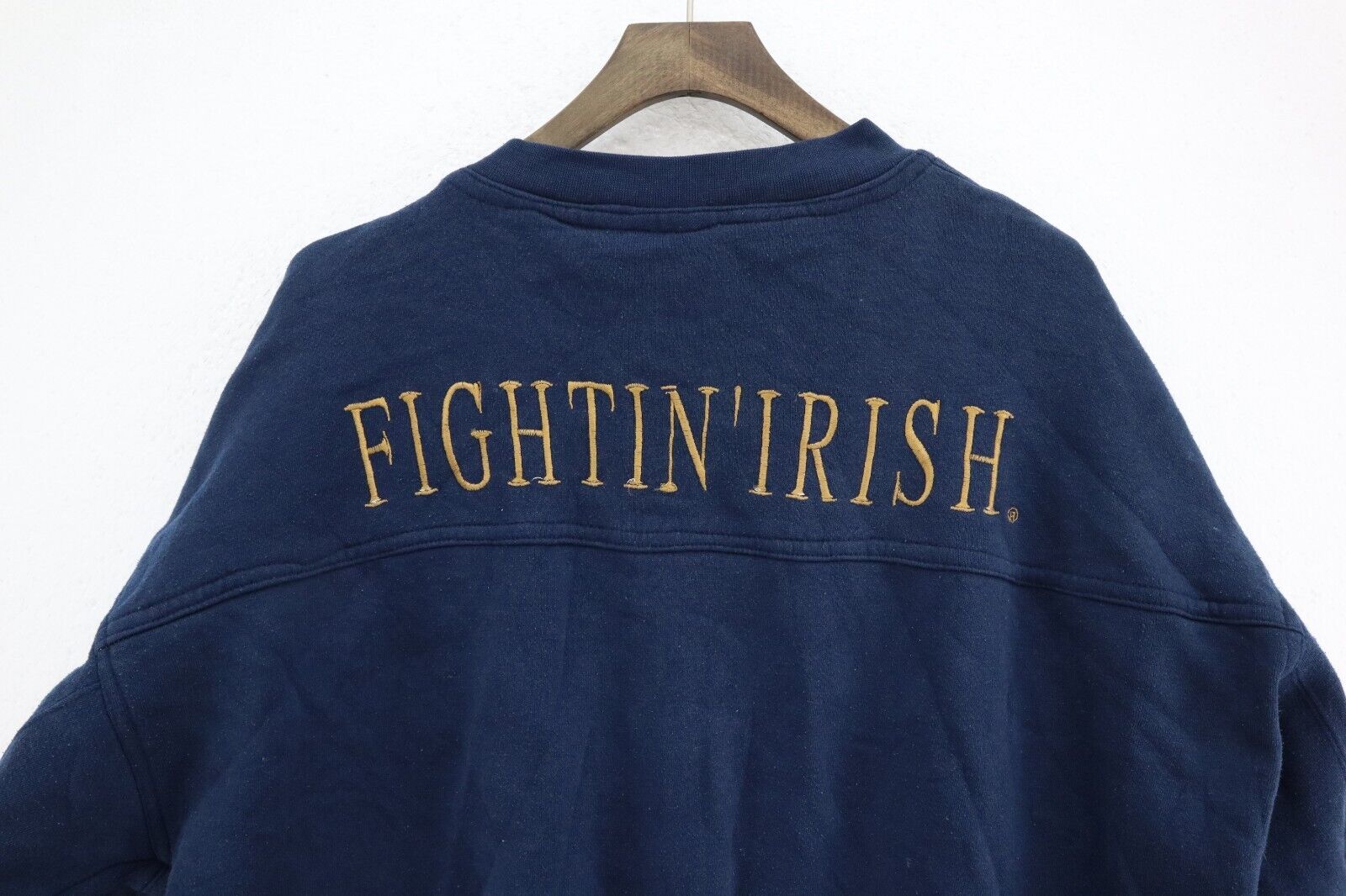 Nutmeg Notre Dame Fighting Irish NCAA Navy Blue Sweatshirt Size XL