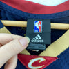 #23 LeBron James Cleveland Cavaliers Adidas Blue Jersey Size L NBA