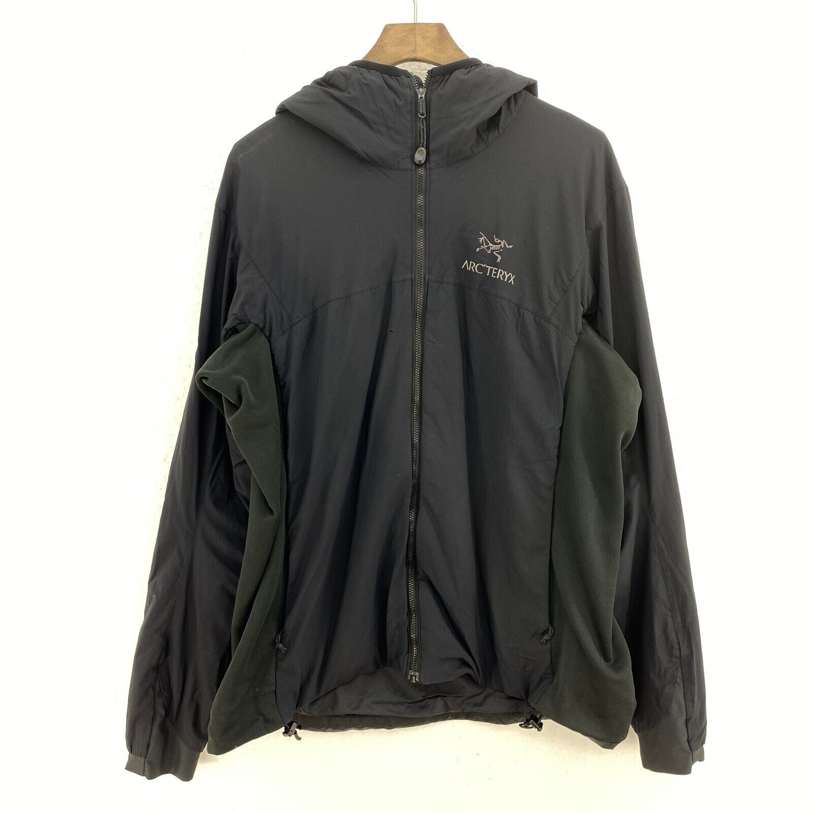 Arc'teryx Atom Hooded Full Zip Women's Black Jacket Size XL