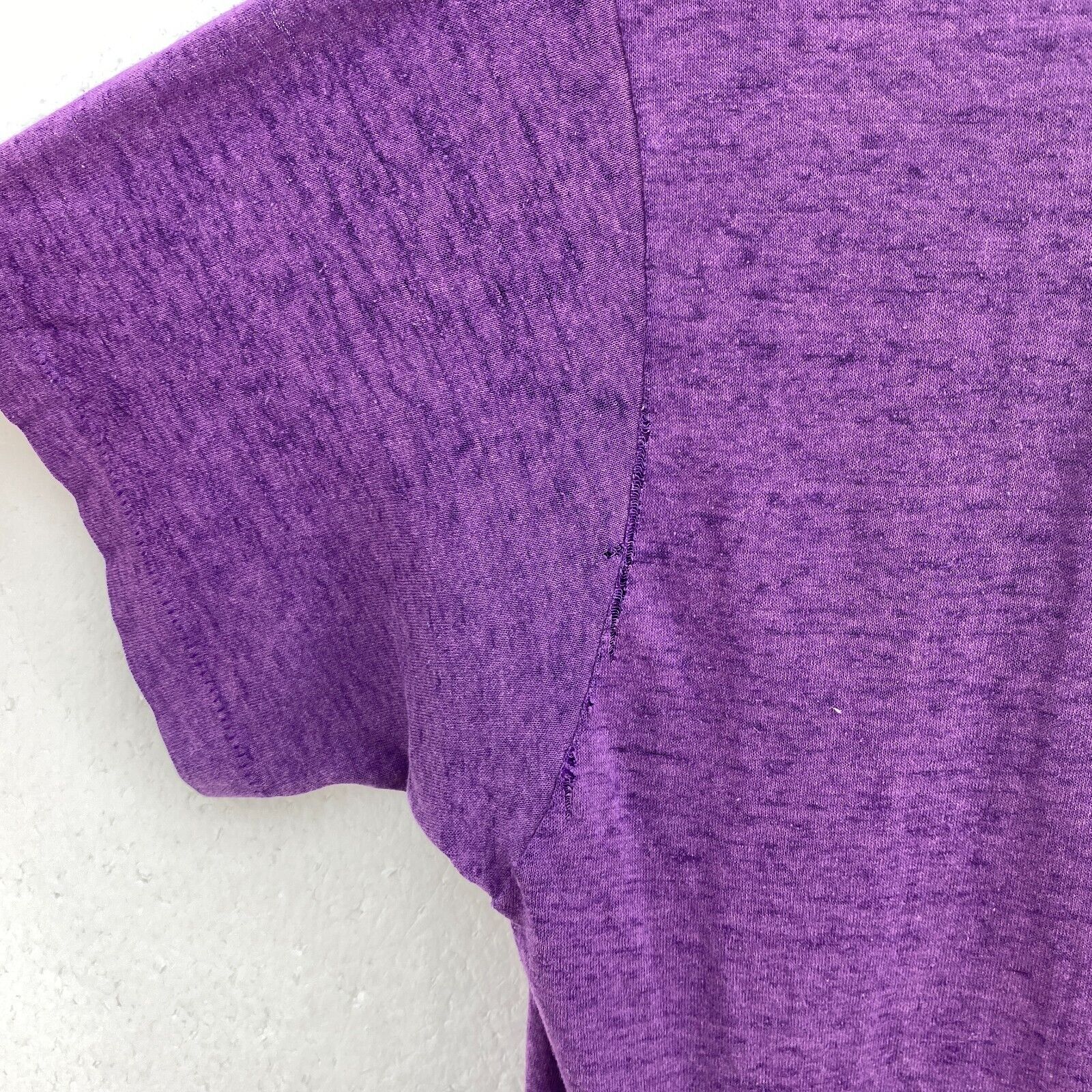 Logo 7 Los Angeles Lakers NBA Vintage Purple T-shirt Size M Women's