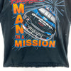 Vintage Chase Dale Earnhardt Man On Mission Black T-shirt Racing Size XL