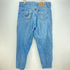 Levi Strauss 550 Orange Tab Relaxed Fit Size 38 x 30 Medium Wash Blue Jeans
