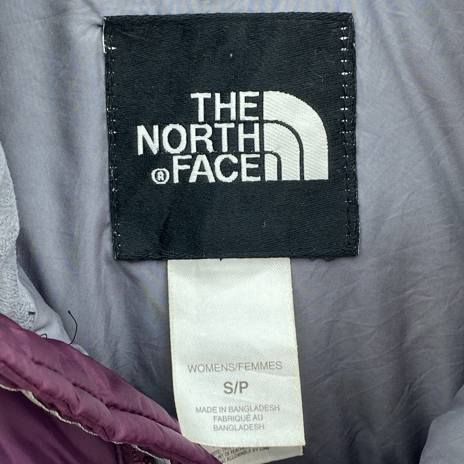 The North Face 700 Purple Down Filled Nupste Insulated Jacket Size S Women's