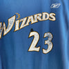Reebok NBA Basketball Washington Wizards Michael Jordan 23 Blue Jersey Size XL