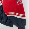 Vintage Logo Athletic Nebraska Huskers Full Zip Black Red Light Jacket Size XL