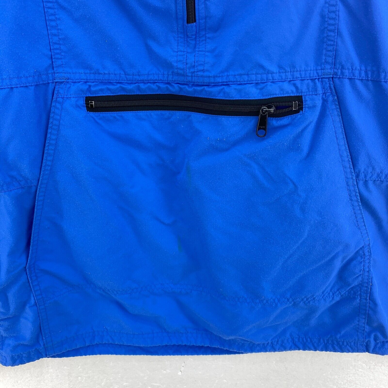 L.L. Bean Light Hooded Jacket Blue Size M 1/4 Zip Women's