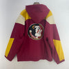 Florida State Seminoles Starter NCAA Red Half Zip Insulated Hooded Jacket Size L