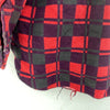 Vintage Champion Red Button Up Flannel Checked Shirt M