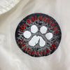 Vintage Disney 101 Dalmatians Movie Light Jacket Size M White Snap Up