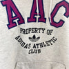Vintage Adidas Athletic Club Hoodie Size M Heathered Gray