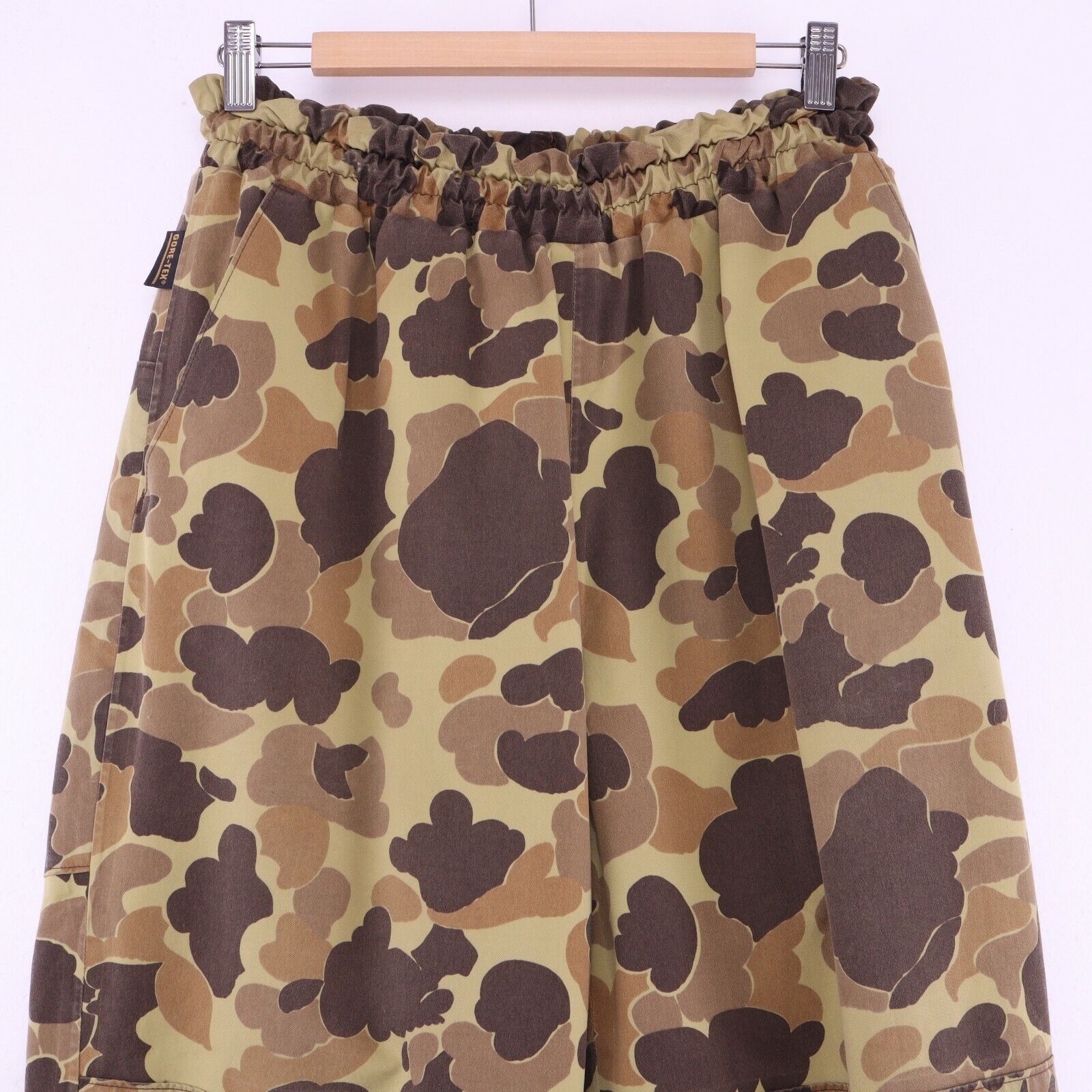 Camouflage Pant Elastic Waist Size Large