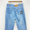 Levi's 619 Orange Tab Light Wash Blue Denim Straight Jeans Size 36