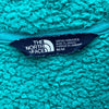The North Face Quarter Zip Fleece Hooded Pullover Jacket Size M Blue