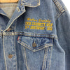 Levi's Denim Jacket Walter Gretzky Golf Medium Wash Blue Trucker Size M