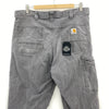 Carhartt Relaxed Fit Cargo Pant Gray Straight Leg Size 36