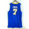 Reebok Indiana Pacers Jermaine O'Neil NBA Jersey Size M Blue Yellow #7 NBA