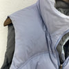 The North Face Women's Full Zip Nuptse Down 700 Series Vest Jacket Blue Size S