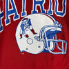 Vintage Champion New England Patriots NFL Red Jersey Size L