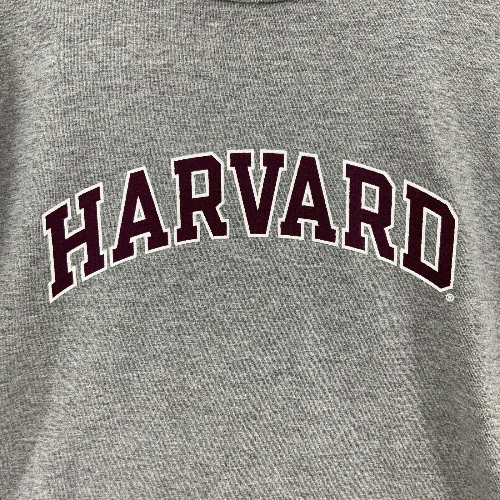Champion Harvard Logo Gray T-shirt Size M