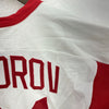 Vintage CCM Detroit Red Wings NHL Ice Hockey White Jersey Size M
