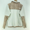 The North Face Women's White Fleece Jacket Size S Full Zip Up