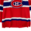 Vintage CCM Montreal Canadiens 1980s NHL Red Jersey Size L
