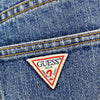 Guess Vintage Medium Wash Blue Slim Straight Jeans Size 28 x 29