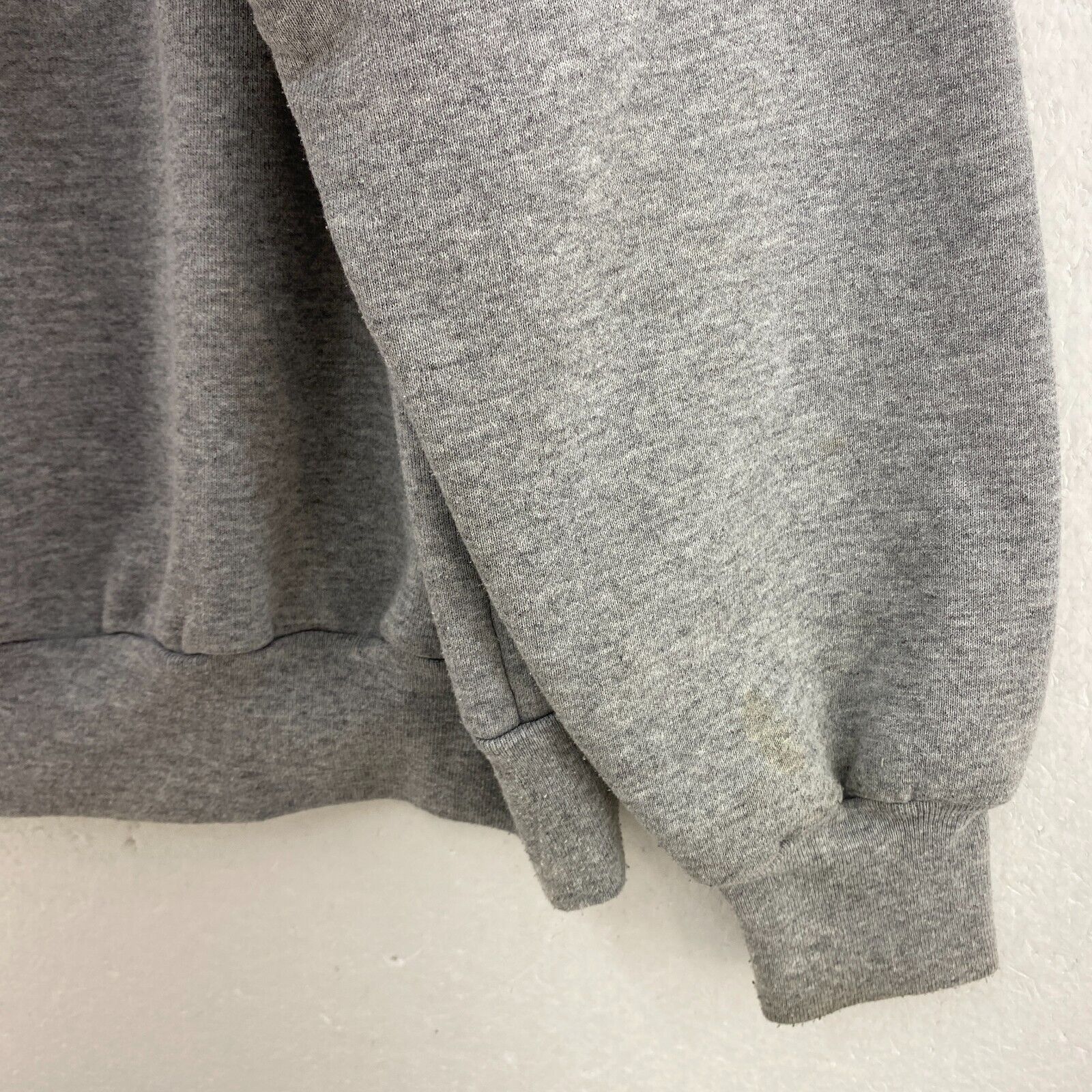 Vintage Notre Dame Fighting Irish NCAA Gray Turtle Neck Sweatshirt Size L