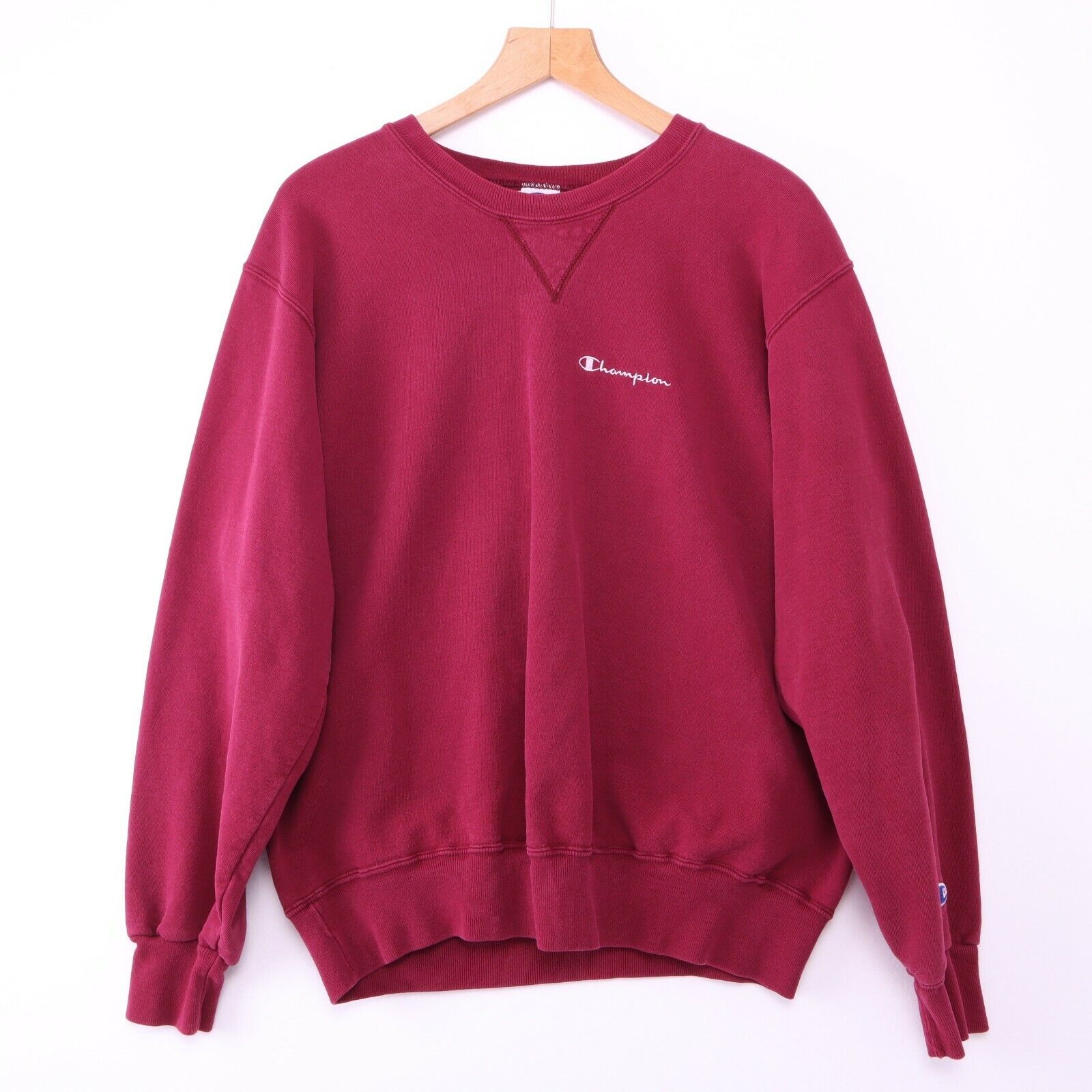 Champion Vintage Blank Crewneck Sweatshirt Size Large 90s