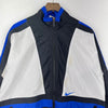 Vintage Nike Swoosh Full Zip Black White Light Jacket Size M