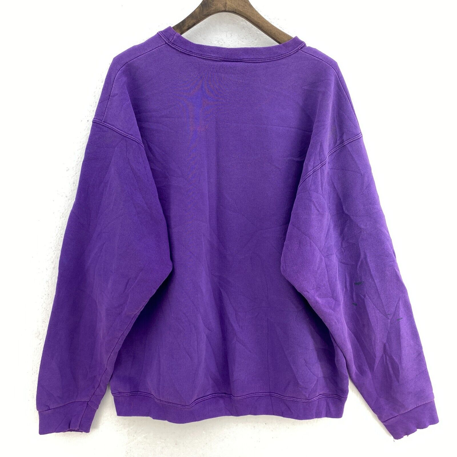 Pro Player Minnesota Vikings NFL Vintage Purple Sweatshirt Size XL