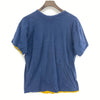 Champion Reversible Mass Maritime Academy Blue Yellow T-shirt Size Young M