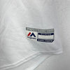 Vintage Atlanta Braves V-Neck #37 White Jersey Size XL
