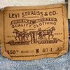 Levi Strauss 550 Orange Tab Light Wash Denim Jeans Size 40 x 32 Relaxed Fit
