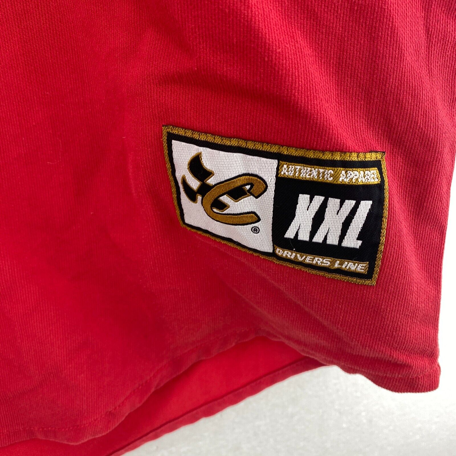 Vintage Chase Dupont Car Racing Quarter Zip Shirt Size 2XL