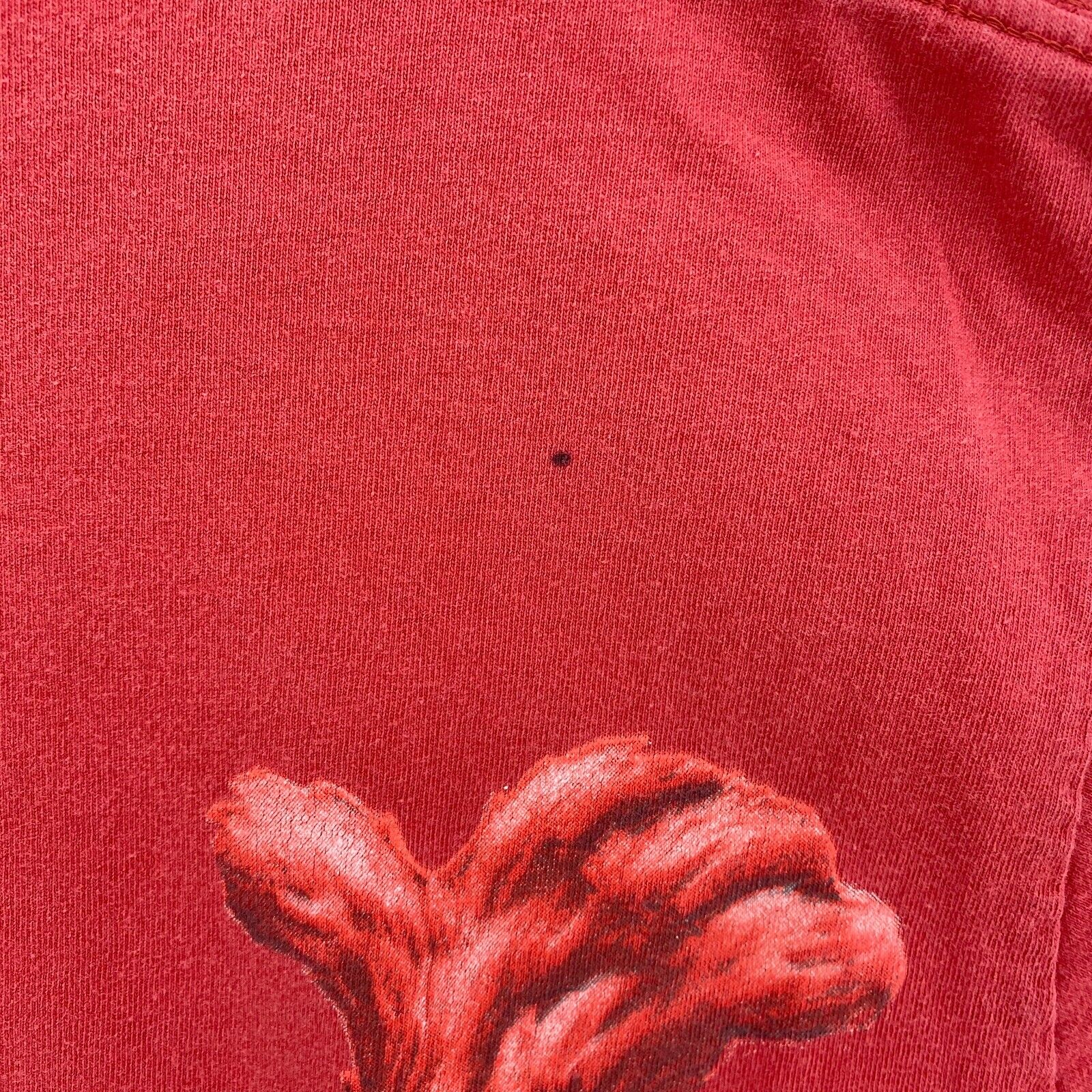 Changes Sesame Street Elmo Street Muppet Monster Red T-shirt Size L