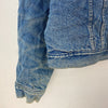 Levi's Sherpa Denim Blue Medium Wash Size 46 Snap Up