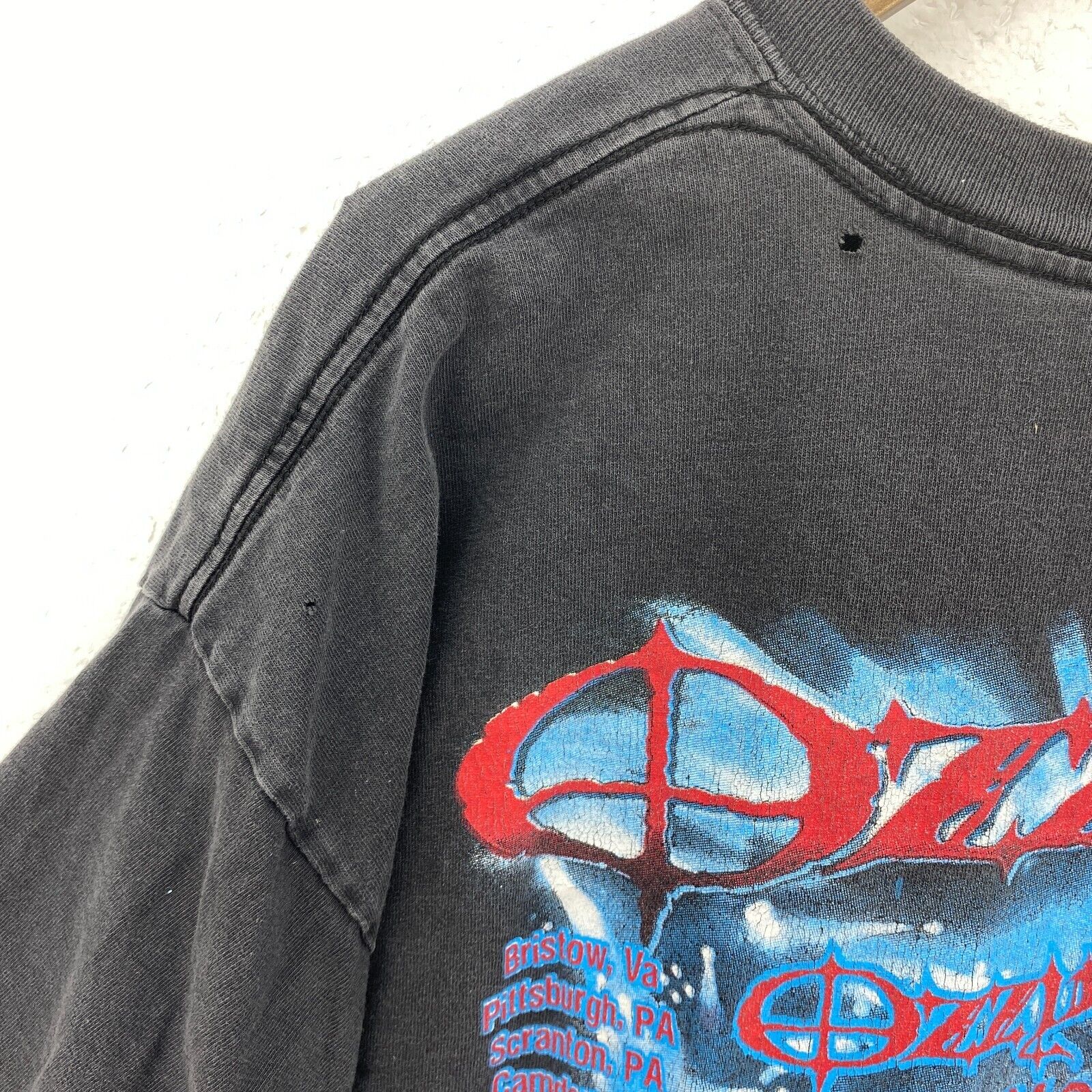 Ozzfest 2002 Devil Music Festival Rock Black T-shirt Size XL