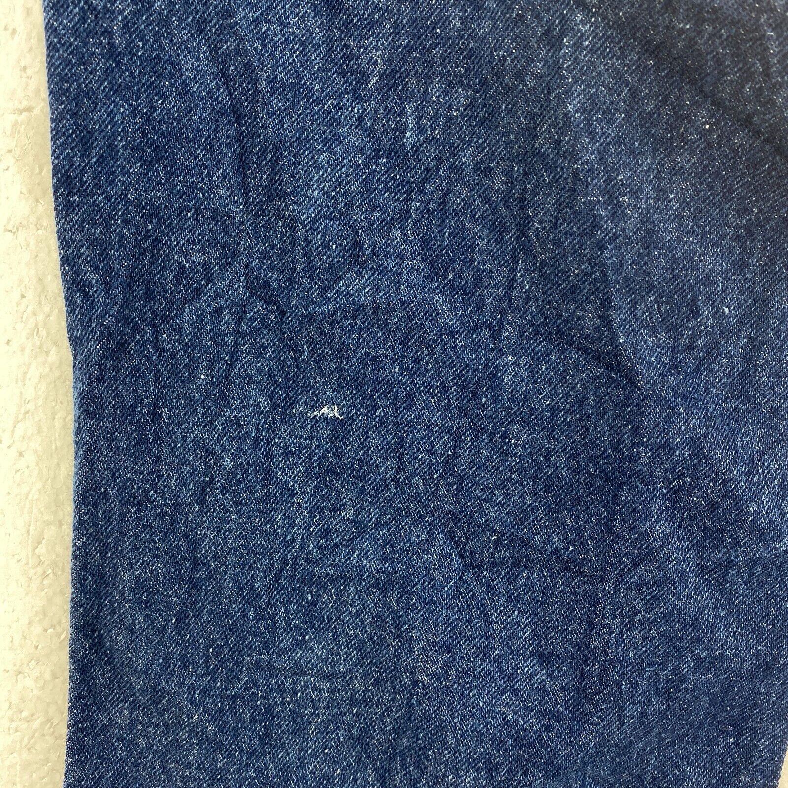 Levi Strauss Orange Tab Relaxed Fit Size 33 x 25 Dark Wash Blue Jeans