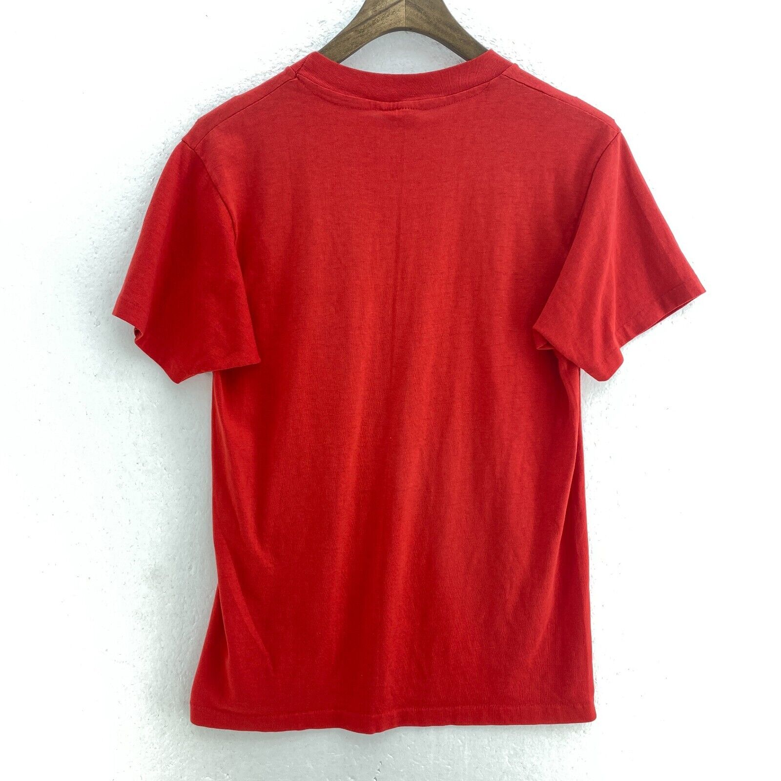 Hanes Peoria National Championship Motorcycle 70s Red T-shirt Size M
