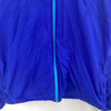 Nike Swoosh Logo Light Hooded Lightweight Jacket Size L Blue Full Zip Up