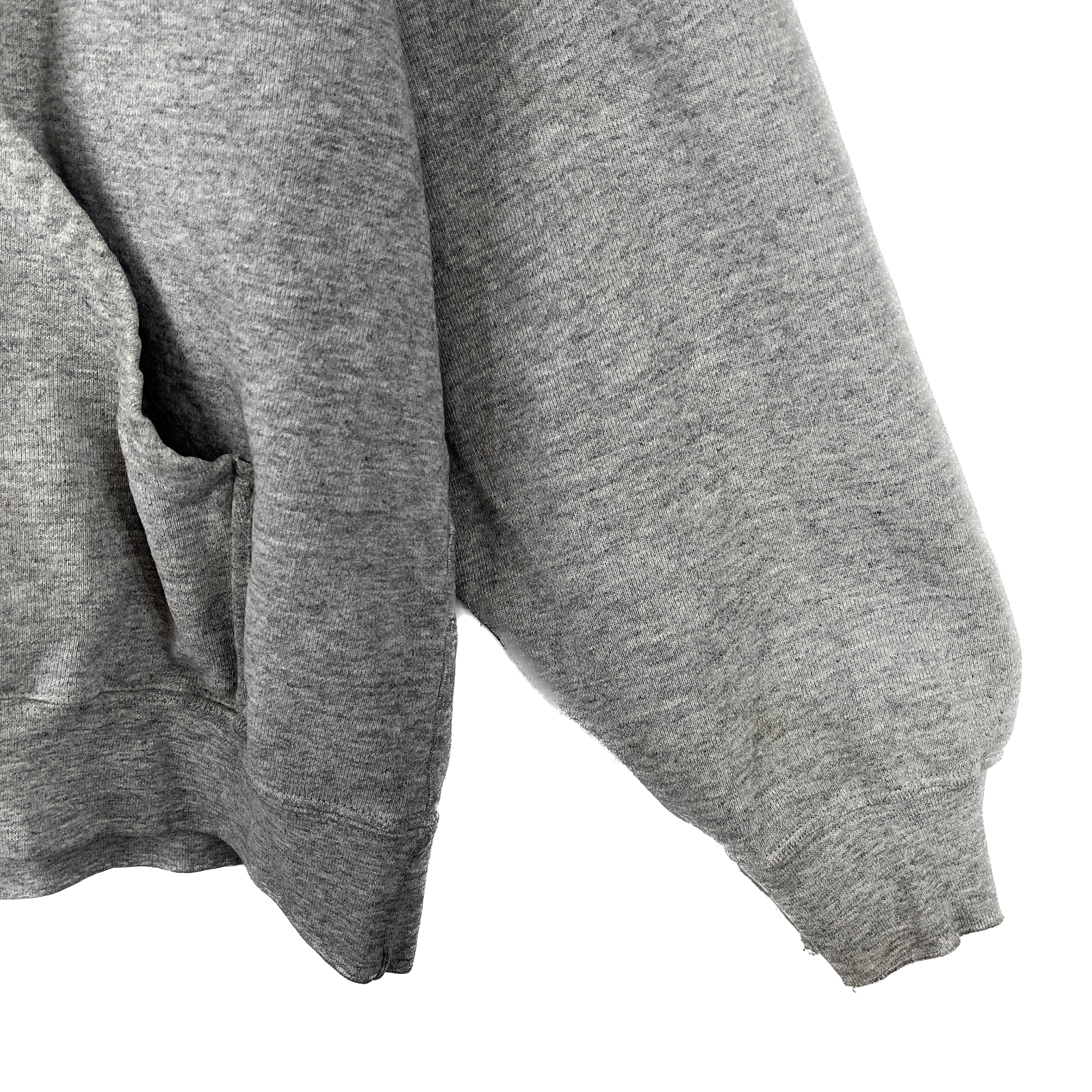 Vintage Nike Embroidered Swoosh Chest Logo Gray Hoodie Size XL