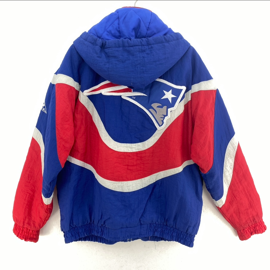 Pro Line Apex One New England Patriots Insulated Blue Jacket Size M